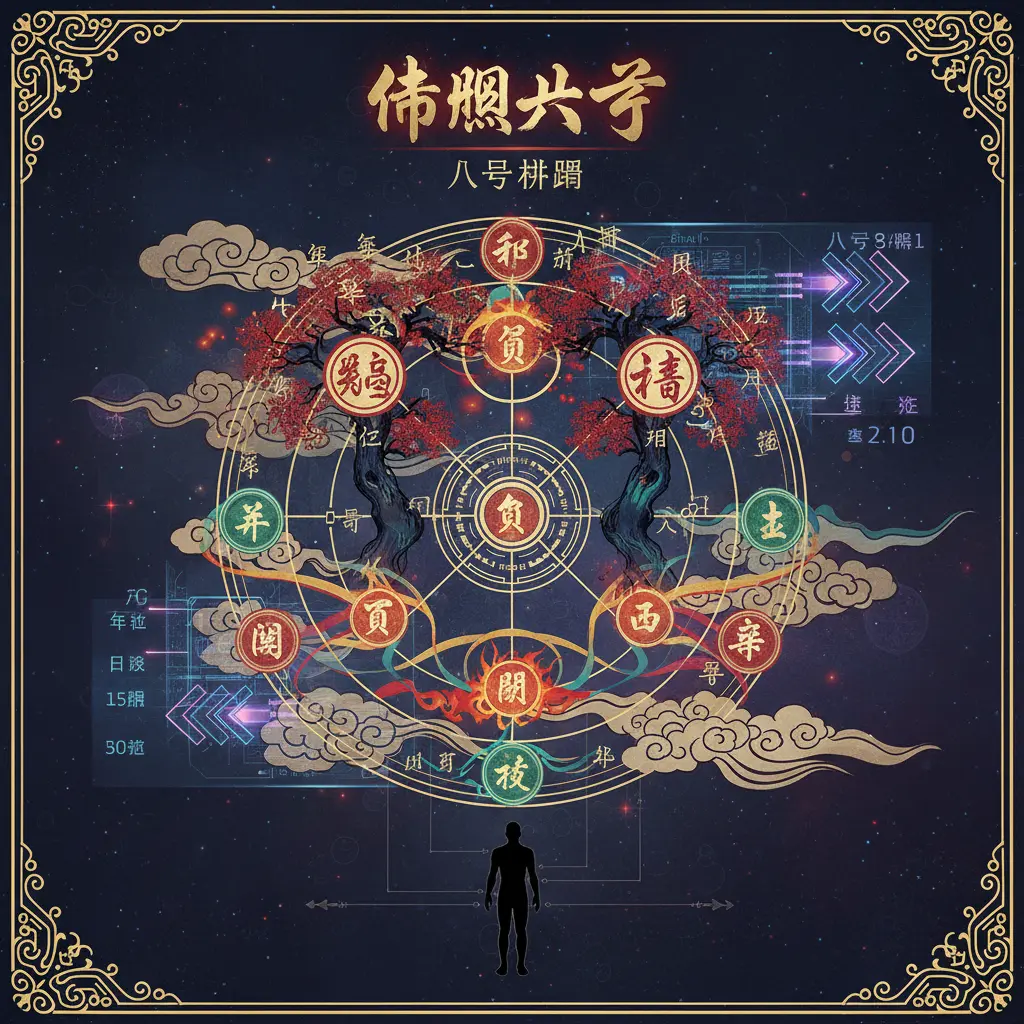 命盤八字 - 八字排盤
