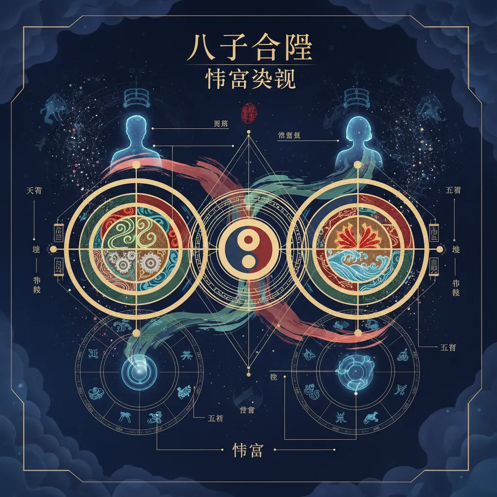 八字命宮查詢 - 八字合盤
