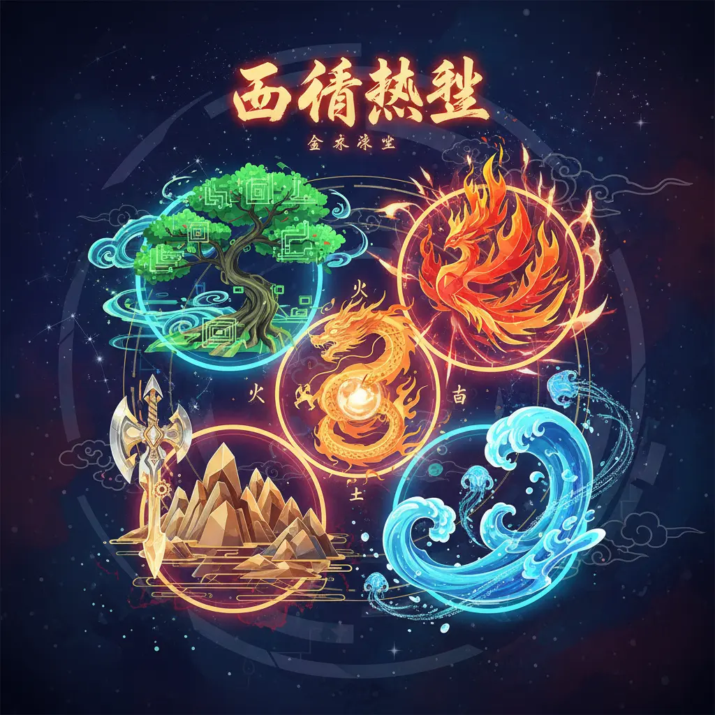 五行 - 五行熱烈