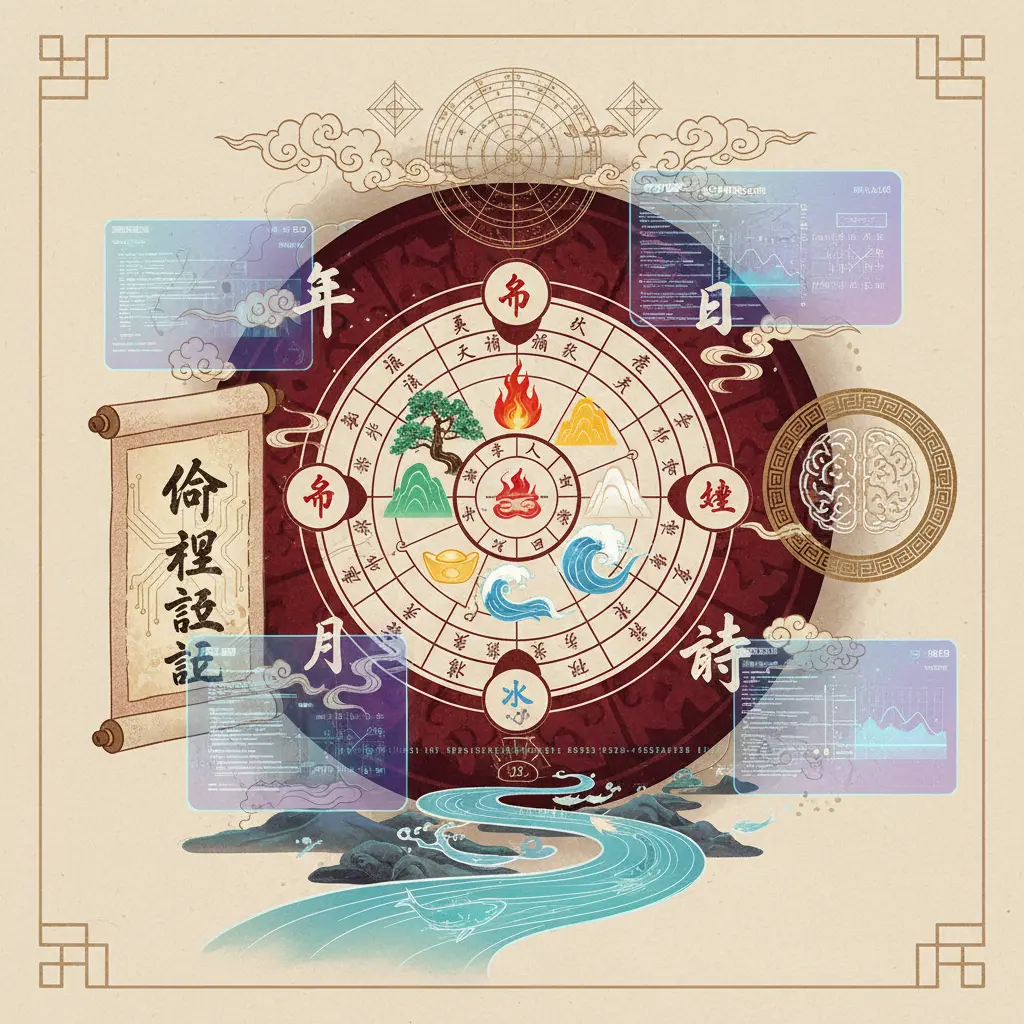 八字盤 - 命理知識