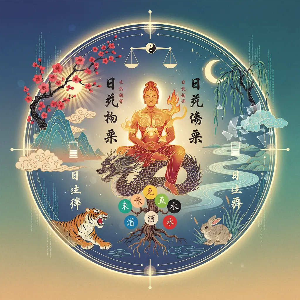 八字命盤 - 日主強弱