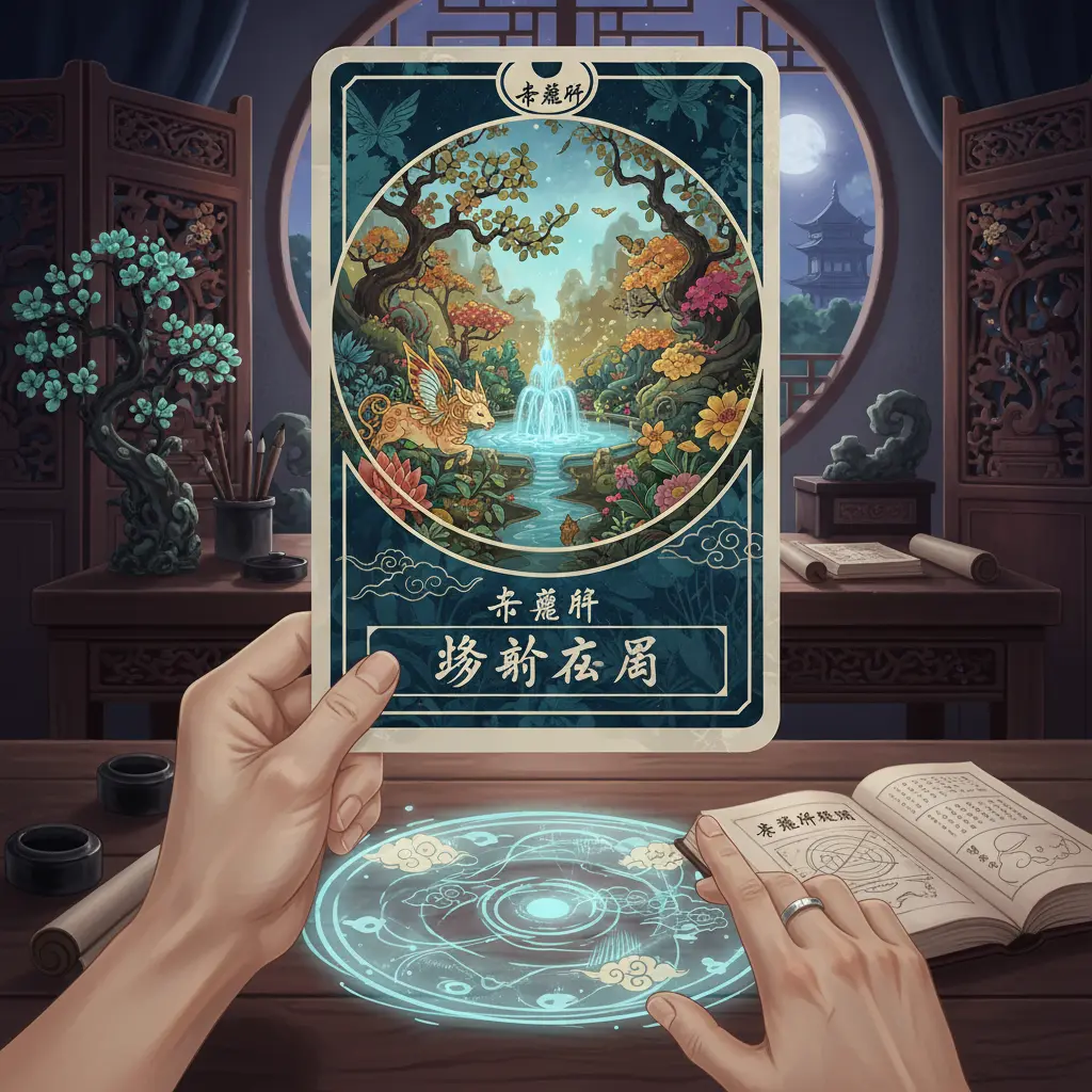 塔羅牌解讀 - Fantasy Garden 塔羅牌