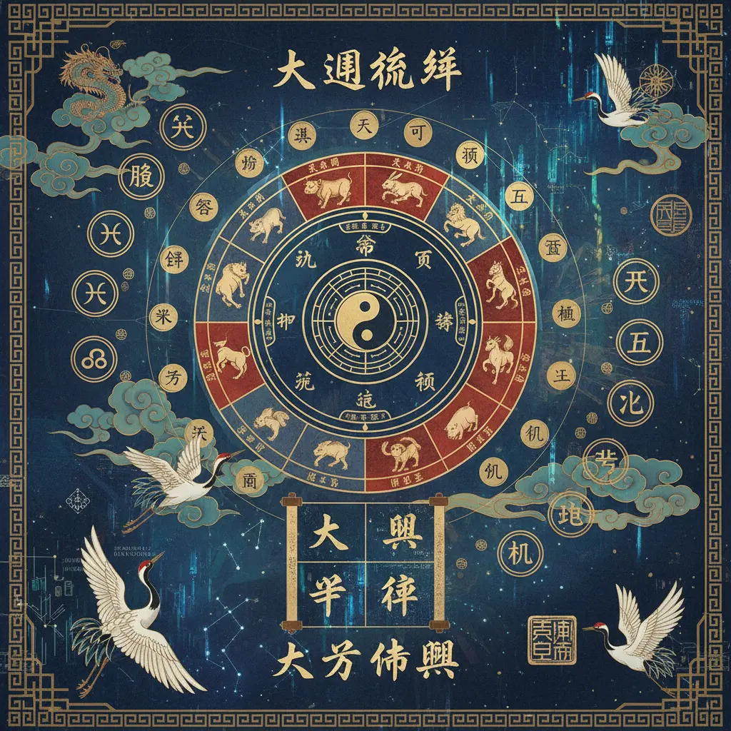 八字 命盤 - 大運流年