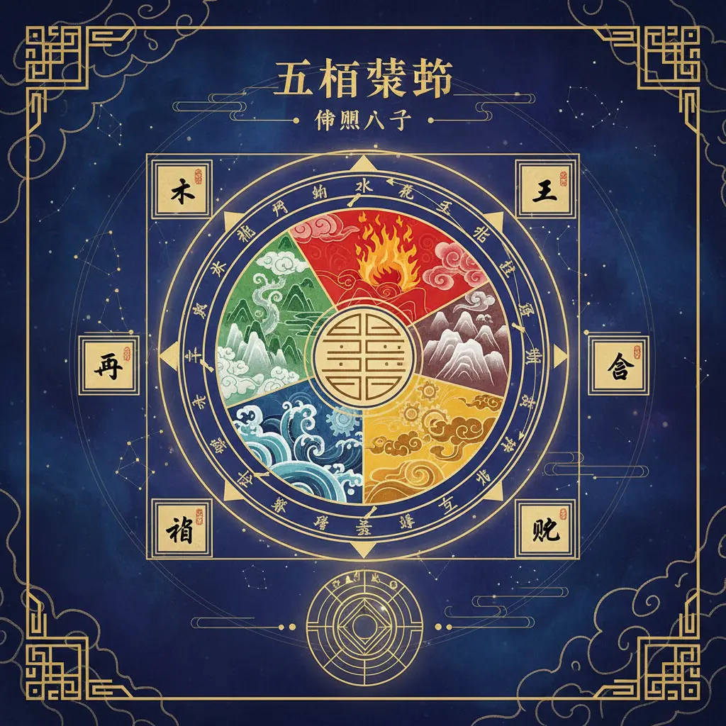 命盤八字 - 五行結構