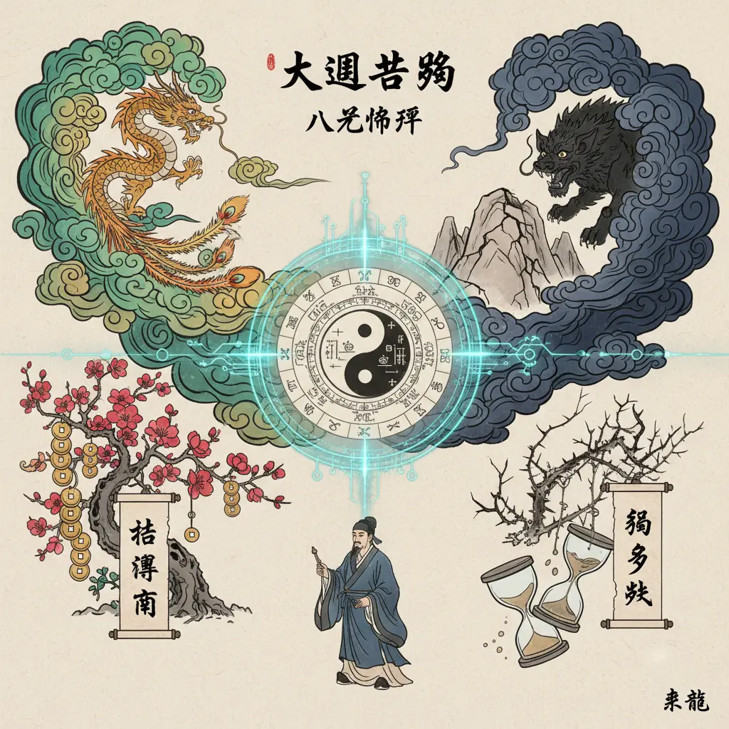 八字命評 - 大運吉凶