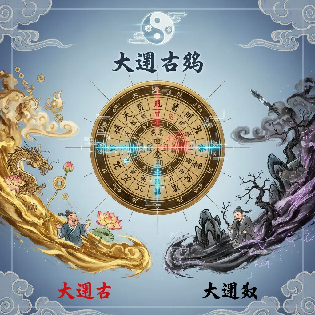 八字盤 - 大運吉凶