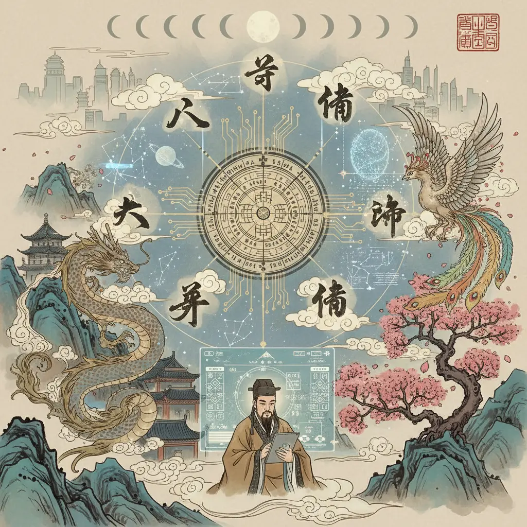 八字免費命盤 - 風水堪輿