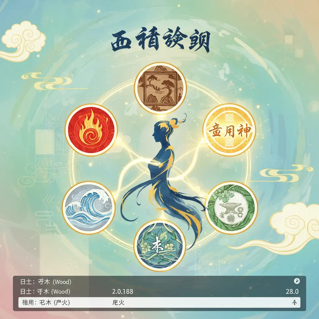 五行查詢 - 喜用神