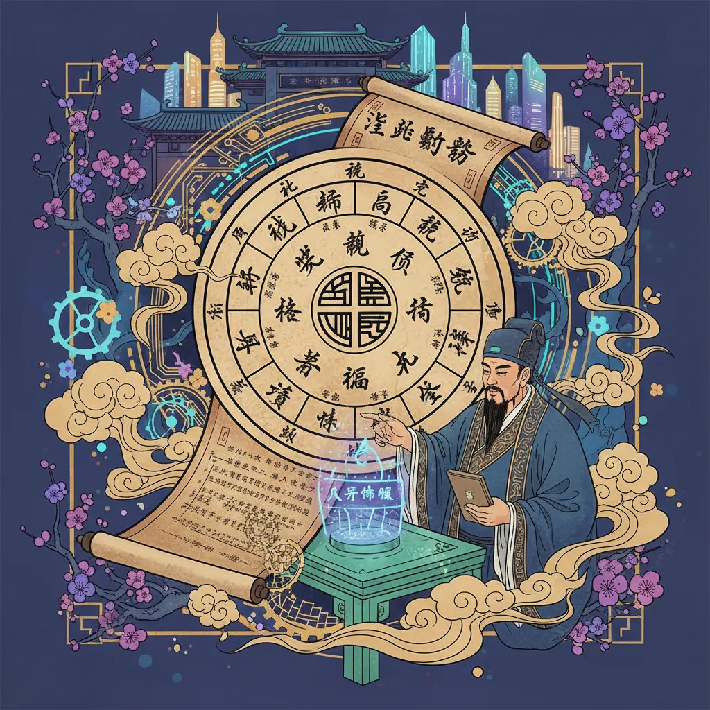 算八字命盤 - 紫微鬥數