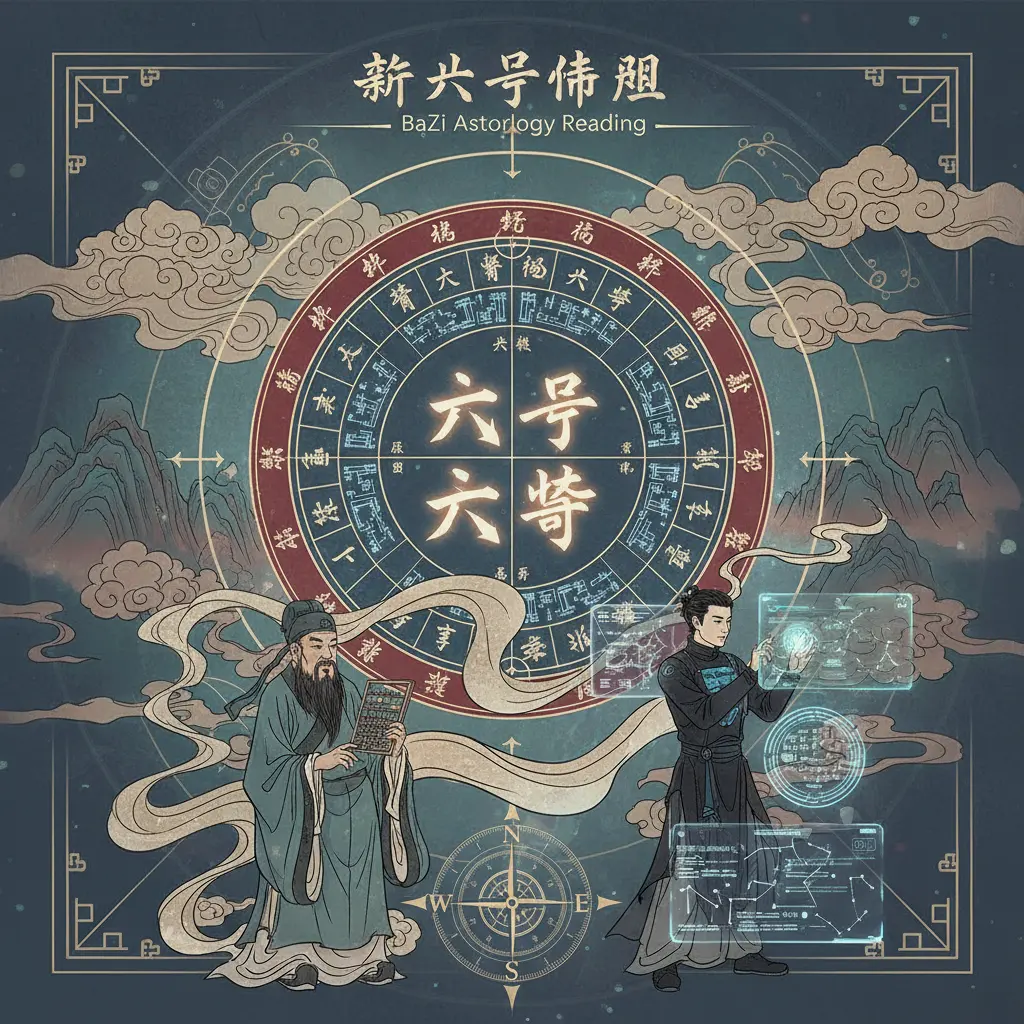 算八字命盤 - 八字