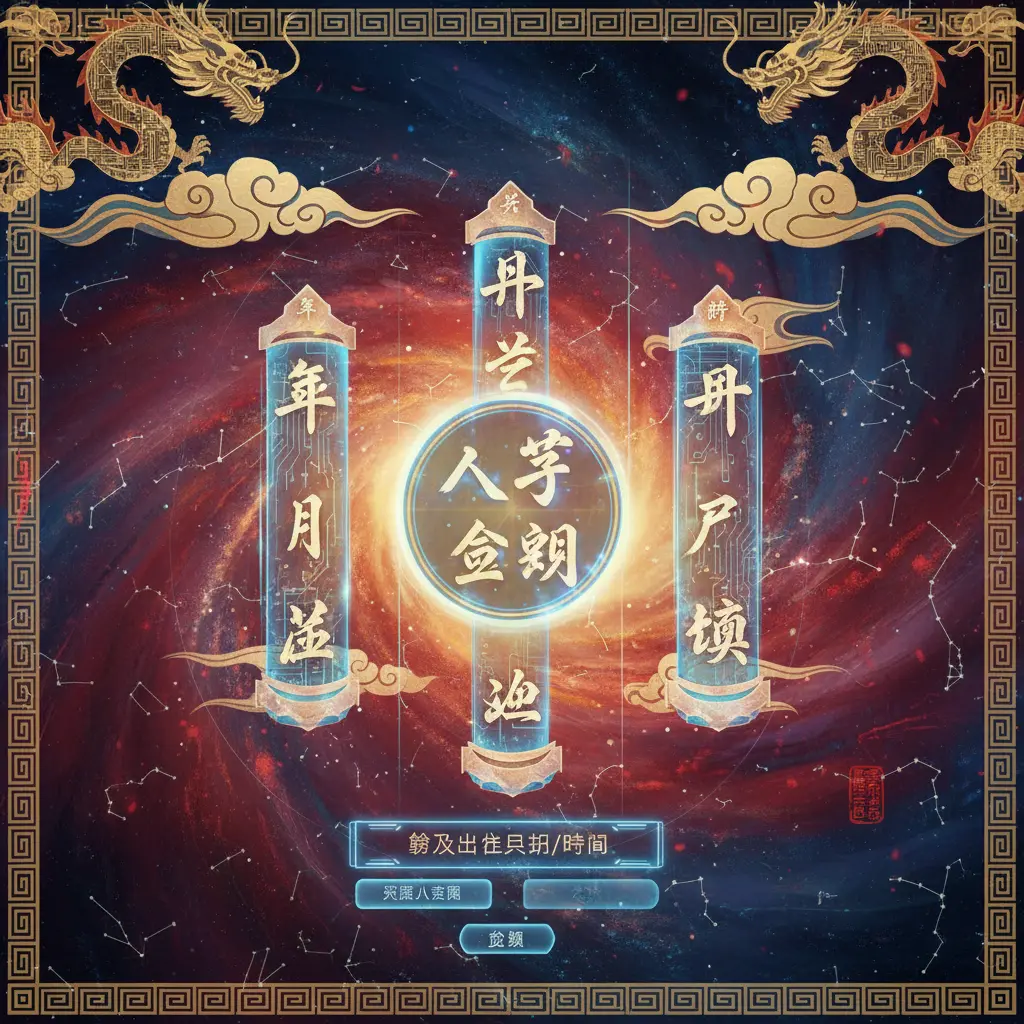 八字 查詢 - 八字命盤