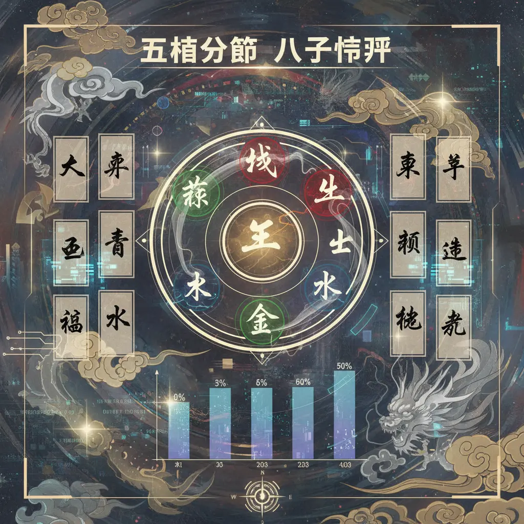 八字命評 - 五行分佈