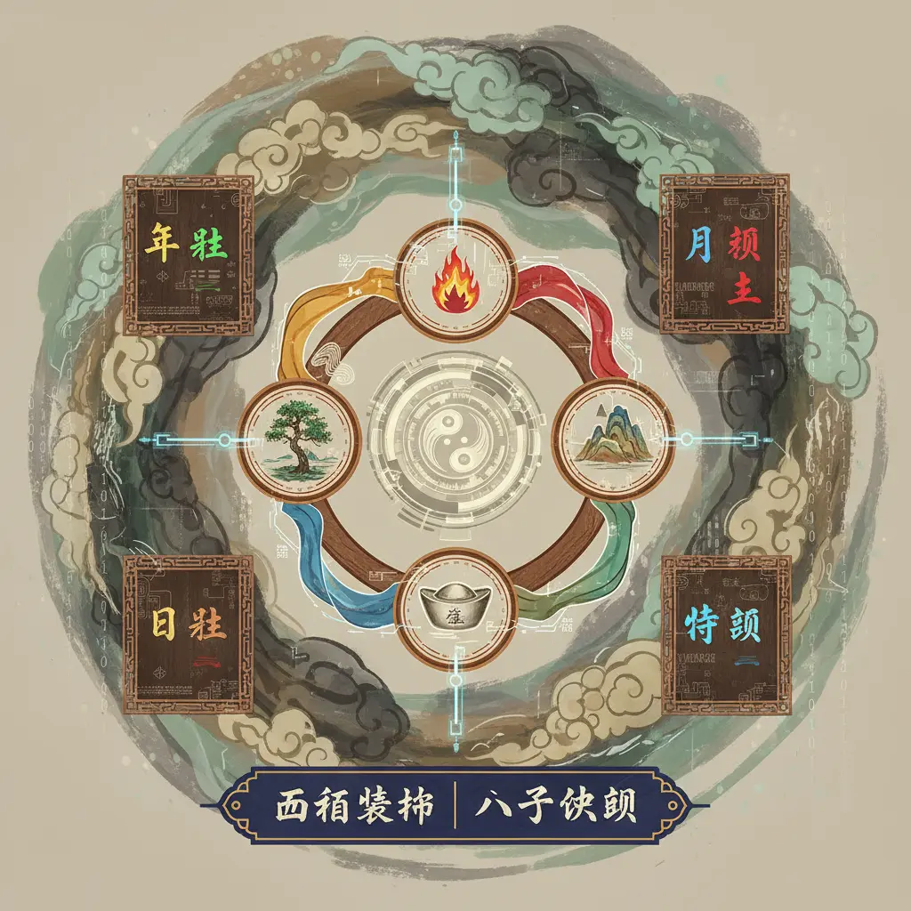 八字查詢 - 五行結構