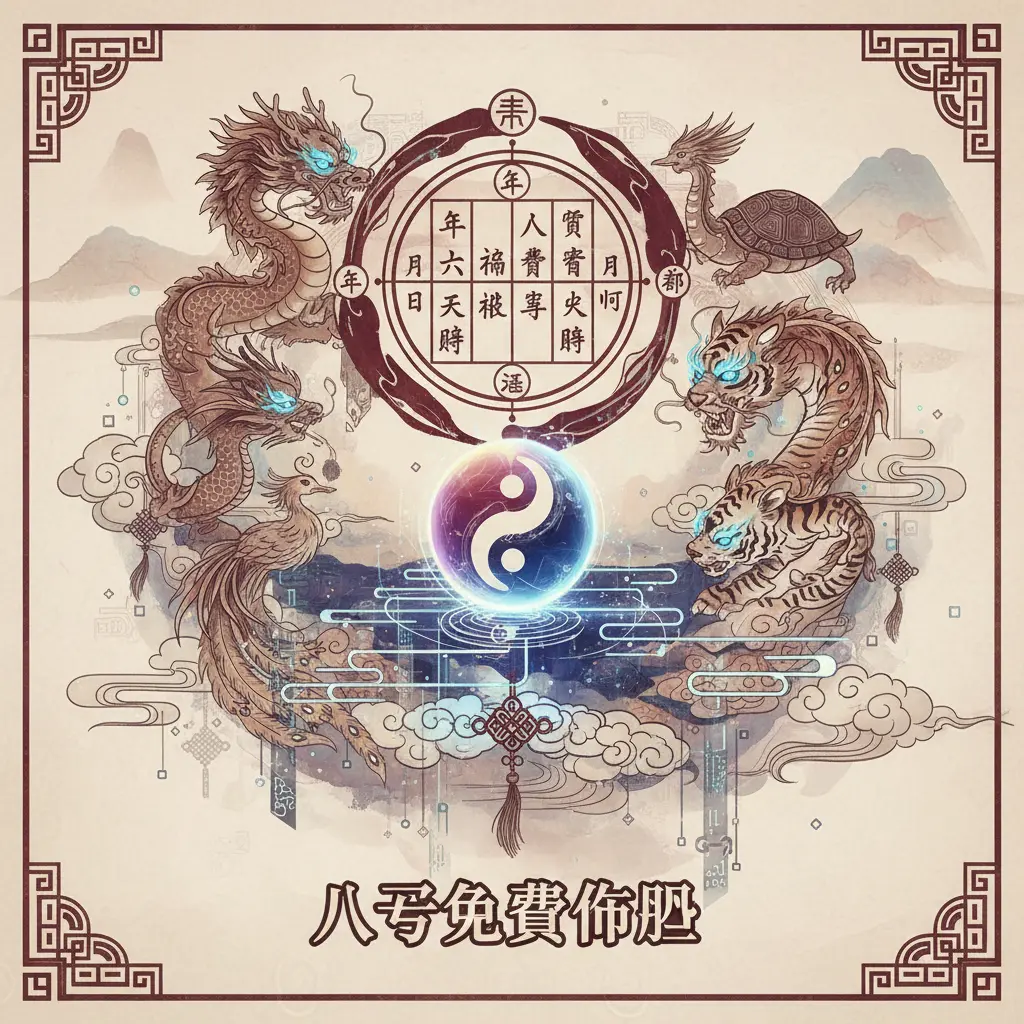 八字免費命盤 - 八字論命