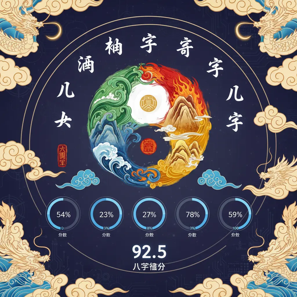 八字分數 - 八字五行