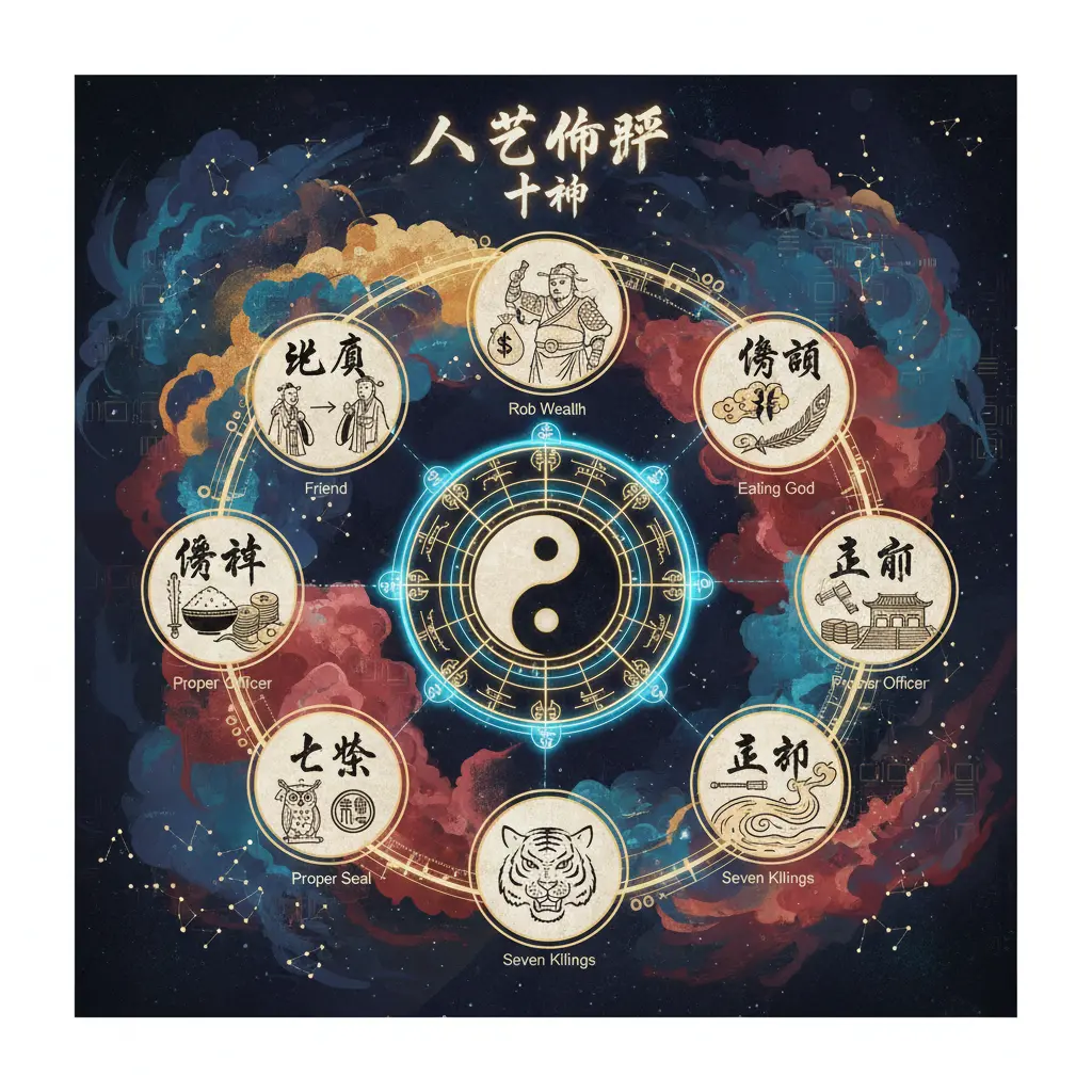八字命評 - 十神