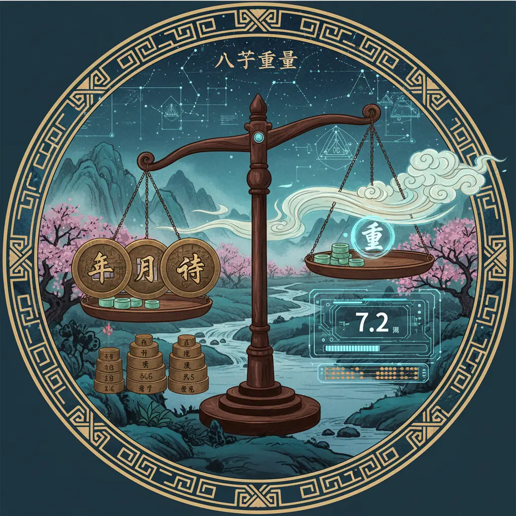 八字 - 八字重量