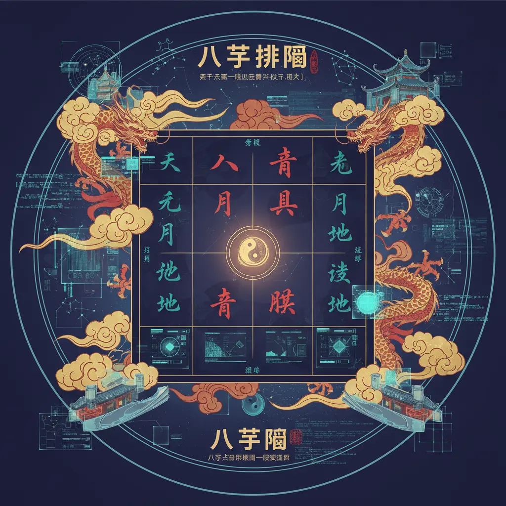 八字盤 - 八字排盤