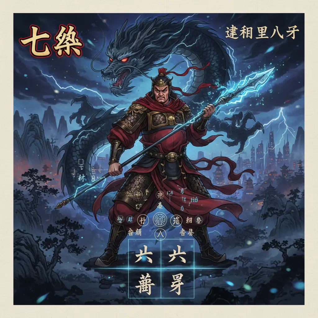 韋千里八字 - 七殺格