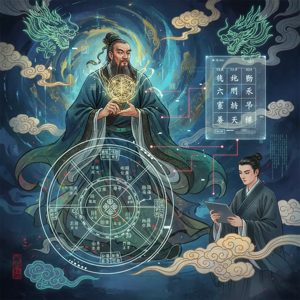 算八字命盤 - 奇門遁甲