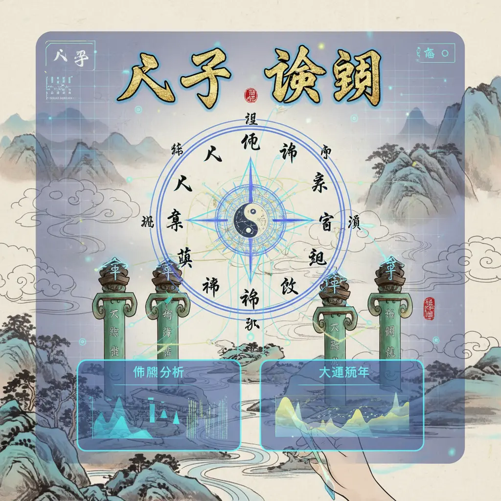 八字 查詢 - 八字命造