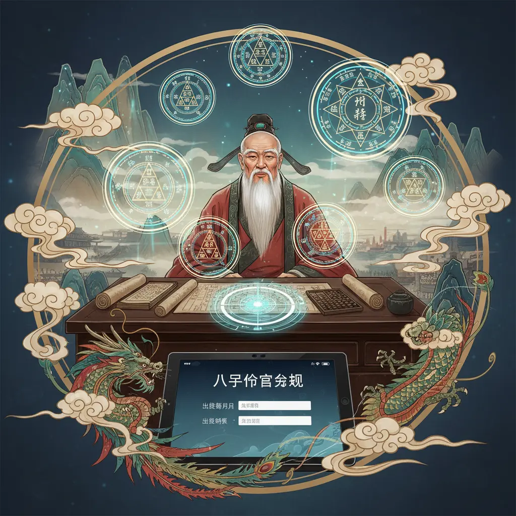 八字命宮查詢 - 八字大師
