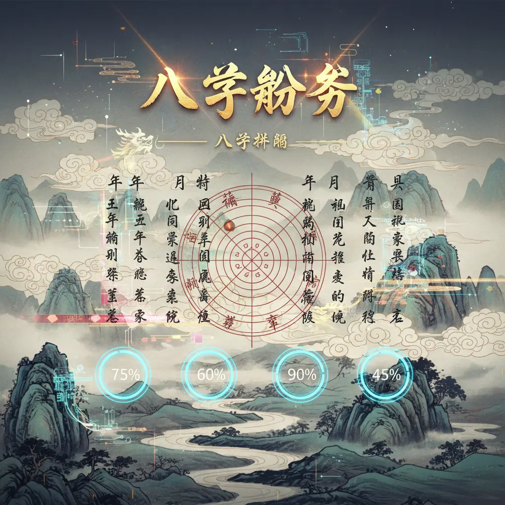 八字分數 - 八字排盤
