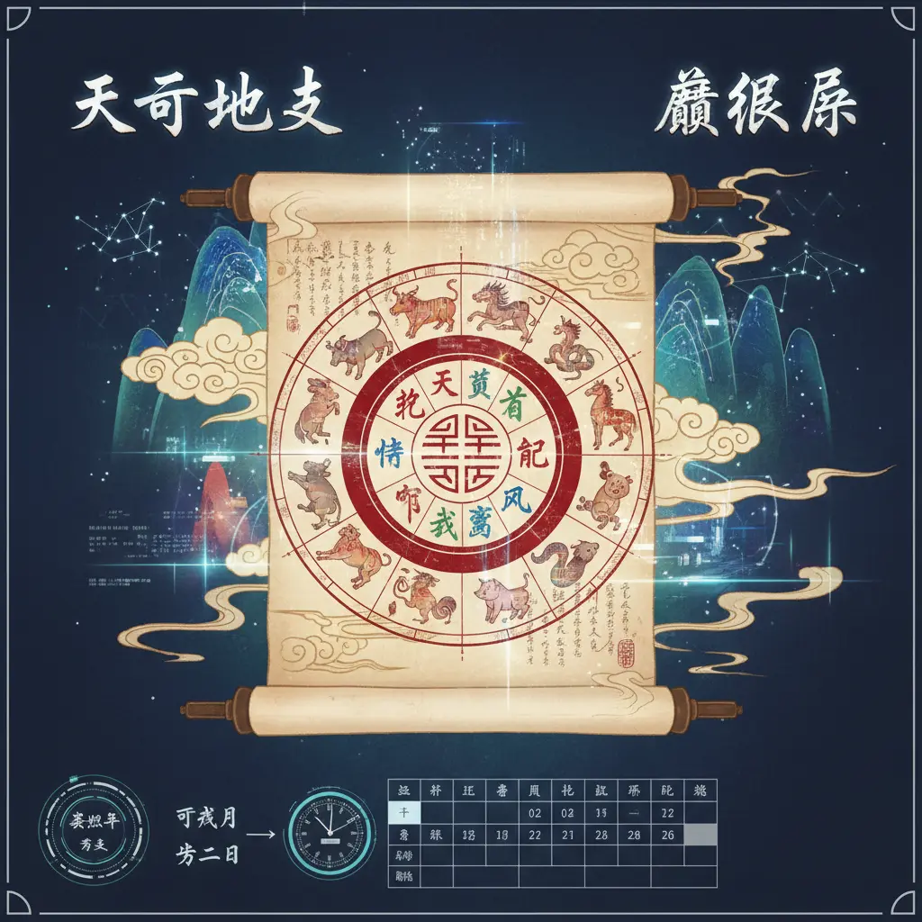 農民曆 - 天干地支