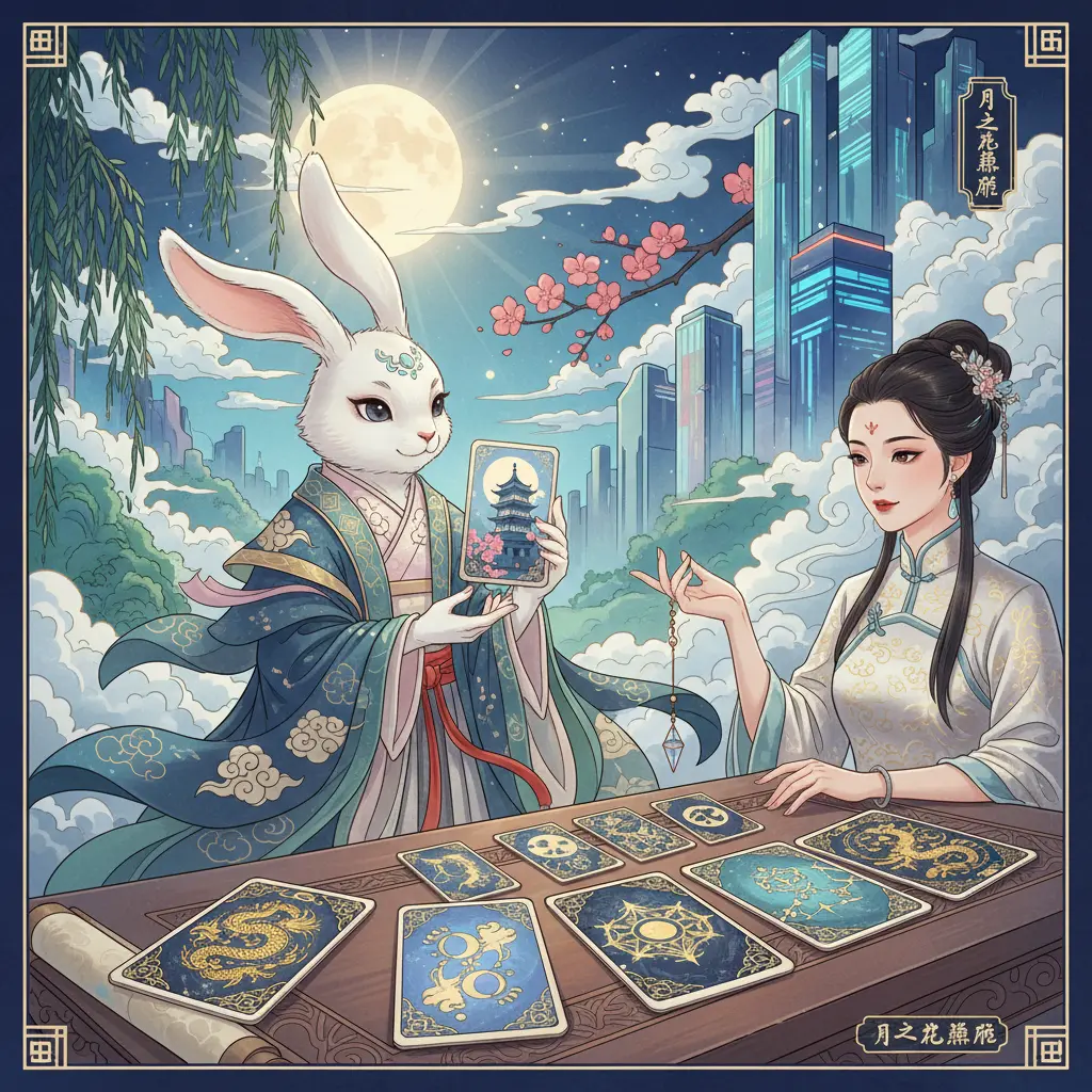 塔羅牌解讀 - 月之兔塔羅牌